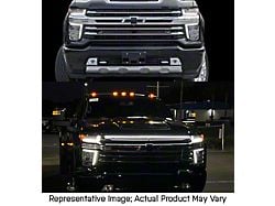 Sick Diesel LED Grille Light Power Bar with Plug and Play Harness; Black Frame (20-25 Silverado 3500 HD High Country, LTZ)