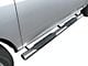 5-Inch Straight Oval Side Step Bars; Stainless Steel (20-25 Sierra 3500 HD Regular Cab)