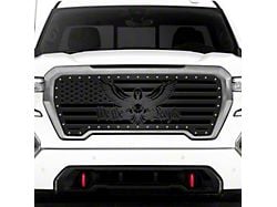 1-Piece Steel Upper Grille Insert; We The People (19-21 Sierra 1500; 2022 Sierra 1500 Limited)