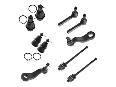 10-Piece Steering and Suspension Kit for 4-Groove Pitman Arms (99-06 4WD Sierra 1500)