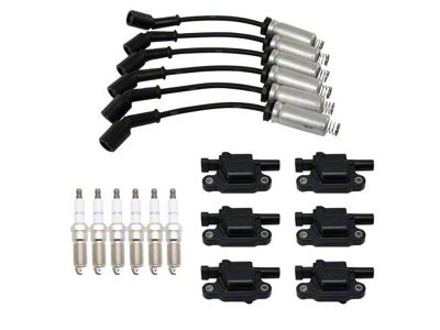 13-Piece Ignition Kit (14-17 4.3L Sierra 1500 w/ Square Style Coils)