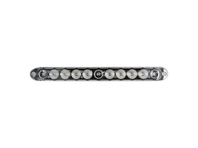 15-Inch Mini LED Tailgate Bar; Clear (Universal; Some Adaptation May Be Required)