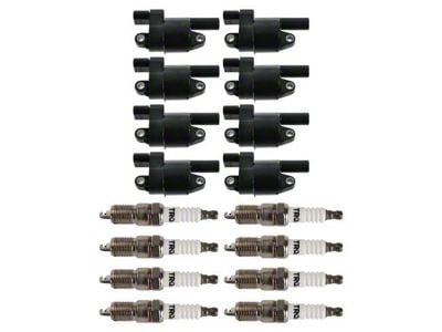 16-Piece Ignition Kit; Round Style (2013 V8 Sierra 1500)