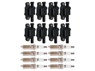 16-Piece Ignition Kit; Square Style (14-18 V8 Sierra 1500)