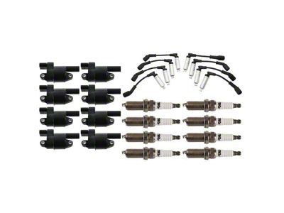 17-Piece Ignition Kit; Round Style (07-08 V8 Sierra 1500)