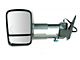 180 Degree Swing Powered Heated Manual Folding Towing Mirror; Driver Side (03-06 Sierra 1500)