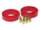 2-Inch Front Leveling Kit; Red (07-09 Sierra 1500)