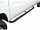 3-Inch Round Side Step Bars; Body Mount; Black (99-18 Sierra 1500 Extended/Double Cab)