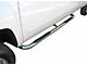 3-Inch Round Side Step Bars; Stainless Steel (19-24 Sierra 1500 Crew Cab)