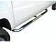 3-Inch Round Side Step Bars; Stainless Steel (19-24 Sierra 1500 Double Cab)
