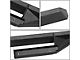 3-Inch Side Arm Side Step Bars; Black (07-18 Sierra 1500 Crew Cab)