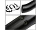 3-Inch Straight Nerf Side Step Bars; Black (19-24 Sierra 1500 Double Cab)