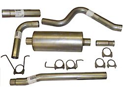 3.50-Inch Aluminized Cat-to-Muffler Replacement Kit (2019 6.2L Sierra 1500 w/ Factory Dual Exhaust)