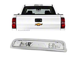 3D LED Third Brake Light; Chrome (14-18 Sierra 1500 w/ Cargo Light)