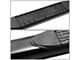 4-Inch Nerf Side Step Bars; Black (19-24 Sierra 1500 Double Cab)