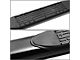 4-Inch Nerf Side Step Bars; Black (99-14 Sierra 1500 Extended Cab)