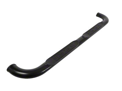 4-Inch Oval UltraBlack Nerf Side Step Bars (19-24 Sierra 1500 Crew Cab)