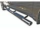 4-Inch Straight Oval Side Step Bars; Stainless Steel (19-24 Sierra 1500 Double Cab)