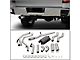 Dual Exhaust System with Polished Tips; Rear Exit (14-18 4.3L Sierra 1500)