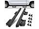 4.75-Inch Running Boards; Textured Black (19-24 Sierra 1500 Crew Cab)