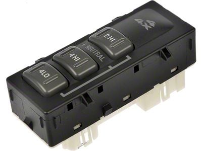 4WD Selector Switch; Dash Mount (2001 Sierra 1500)