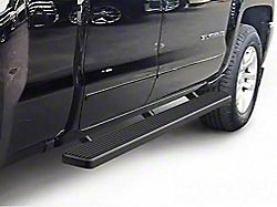 5-Inch iStep Running Boards; Black (04-13 Sierra 1500 Crew Cab)