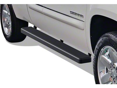 5-Inch iStep Running Boards; Black (99-06 Sierra 1500 Extended Cab)