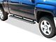 5-Inch iStep Running Boards; Hairline Silver (04-13 Sierra 1500 Crew Cab)