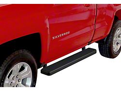 5-Inch iStep Running Boards; Black (99-06 Sierra 1500 Regular Cab)