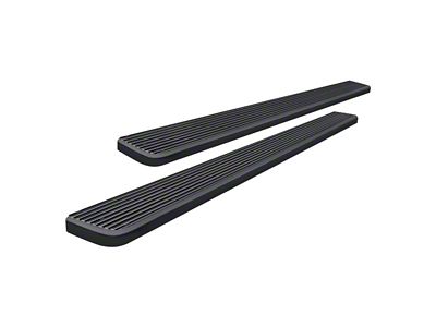 5-Inch iStep SS Running Boards; Black (07-18 Sierra 1500 Extended/Double Cab)