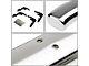 5-Inch Nerf Side Step Bars; Stainless Steel (99-13 Sierra 1500 Regular Cab)