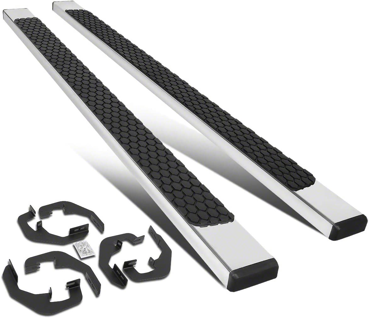 Sierra 1500 5-Inch Running Boards; Stainless Steel (07-18 Sierra 1500 ...