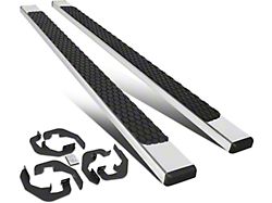 5-Inch Running Boards; Stainless Steel (07-18 Sierra 1500 Extended/Double Cab)