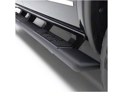 5.50-Inch AscentStep Running Boards; Carbide Black (19-24 Sierra 1500 Double Cab)