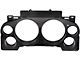 6-Gauge Instrument Cluster Lens; Black (07-12 Sierra 1500 Regular Cab, Extended Cab)