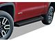 6-Inch iRunning Boards; Black (19-24 Sierra 1500 Crew Cab)