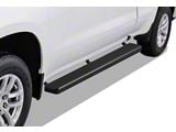 6-Inch iStep Running Boards; Black (19-24 Sierra 1500 Double Cab)