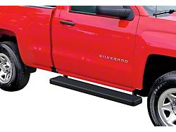 6-Inch iStep Running Boards; Black (99-06 Sierra 1500 Regular Cab)