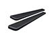 6-Inch iStep Wheel-to-Wheel Running Boards; Black (07-18 Sierra 1500 Extended/Double Cab w/ 6.50-Foot Standard Box)
