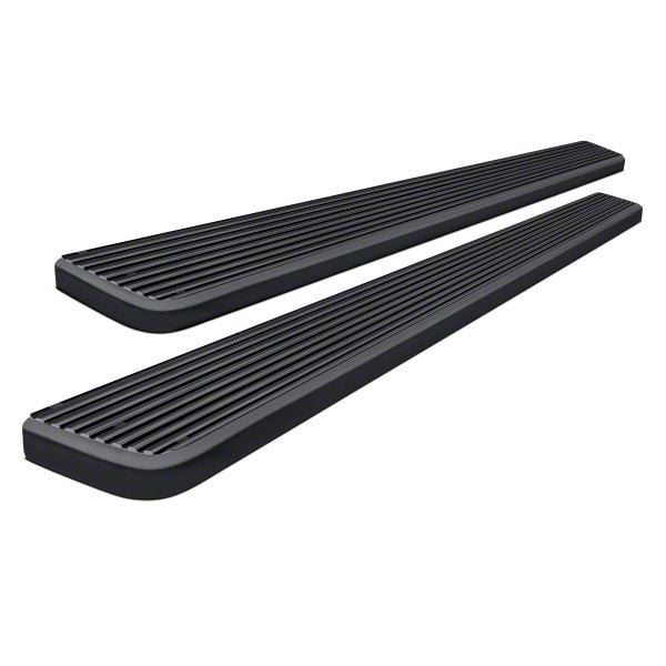 Sierra 1500 6-Inch iStep Wheel-to-Wheel Running Boards; Black (99-13 ...