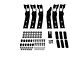 6.60-Inch Blade Running Boards; Textured Black (07-18 Sierra 1500 Crew Cab)