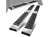 6.75-Inch Running Boards; Polished (19-25 Sierra 1500 Crew Cab)