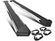 8-Inch Flat Step Bar Running Boards; Chrome (19-24 Sierra 1500 Crew Cab)