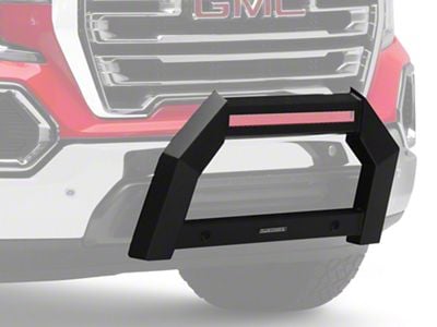 Armour Bull Bar with 20-Inch LED Light Bar; Black (19-25 Sierra 1500)