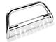 Beacon Bull Bar with Skid Plate; Stainless Steel (19-24 Sierra 1500)