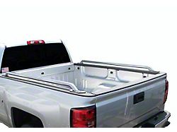 Bed Rails; Stainless Steel (07-14 Sierra 1500 w/ 6.50-Foot Standard Box)