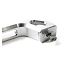 Billet A-Pillar/Roof Grab Handle; Machined Finish (99-06 Sierra 1500)