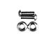 Billet Button Head Washer and Bolt Kit; 3/8-Inch x 1-1/4-Inch Length; Machined Finish