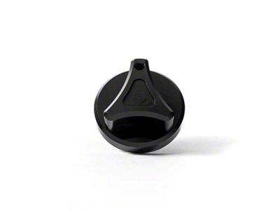 Billet Headlight Knob; Black Anodized (99-02 Sierra 1500)