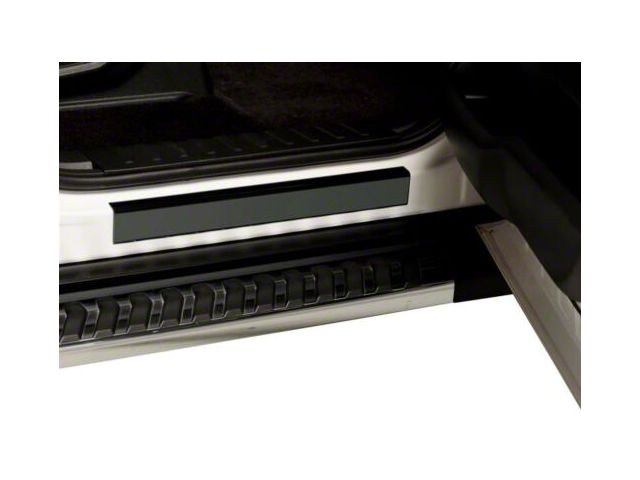 Putco Black Platinum Door Sills (19-24 Sierra 1500 Regular Cab, Double Cab)